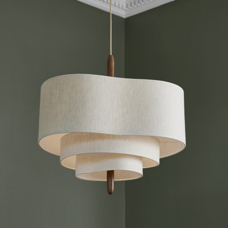 Soft Fabric Hanging Light Fixture for Modern Homes