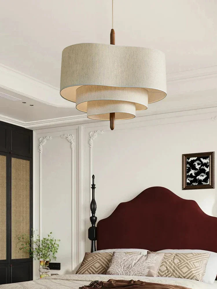 Soft Fabric Hanging Light Fixture for Modern Homes - Pexav