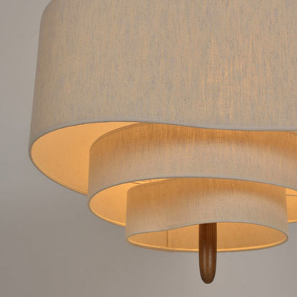 Soft Fabric Hanging Light Fixture for Modern Homes