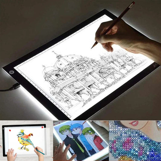Bright Portable LED Art Light Box - Pexav
