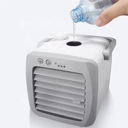 Compact 4-in-1 Air Conditioner with Dehumidifier & Cleaner