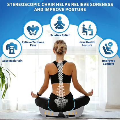 Comfortable Ergonomic Gel Seat Cushion with Extra Support