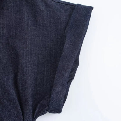 Slim Fit Blue Jeans Dress for Women