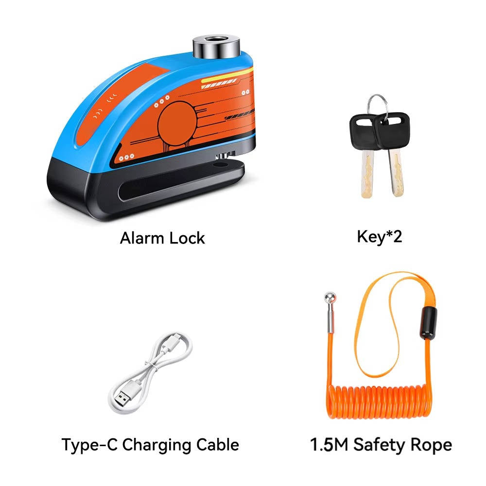 Secure Bike Disc Brake Lock Alarm