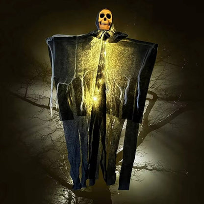 Spooky LED Skull Yard Halloween Decor - 2 Pack