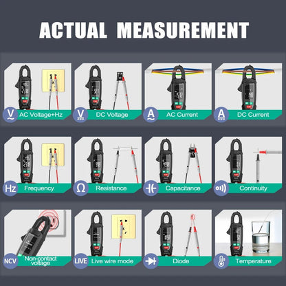 Digital AC DC Clamp Multimeter