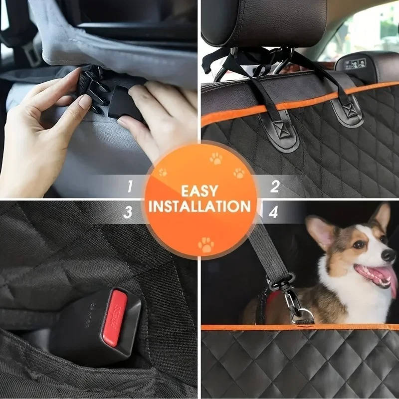 Durable Pet Car Seat Cover Waterproof Protector