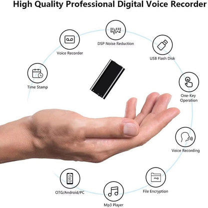 Small Spy Audio Recording Gadget