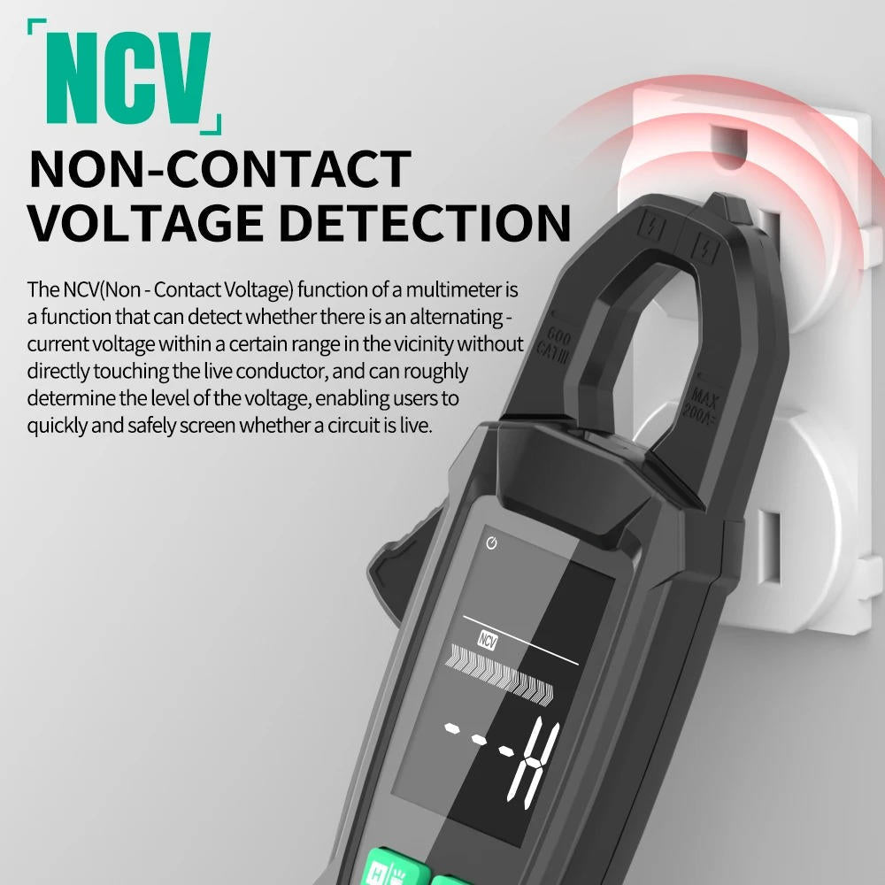 Digital AC DC Clamp Multimeter