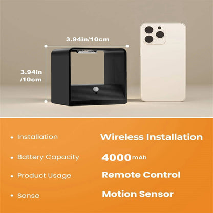 Smart LED Wall Lamp with Motion Sensor & Remote