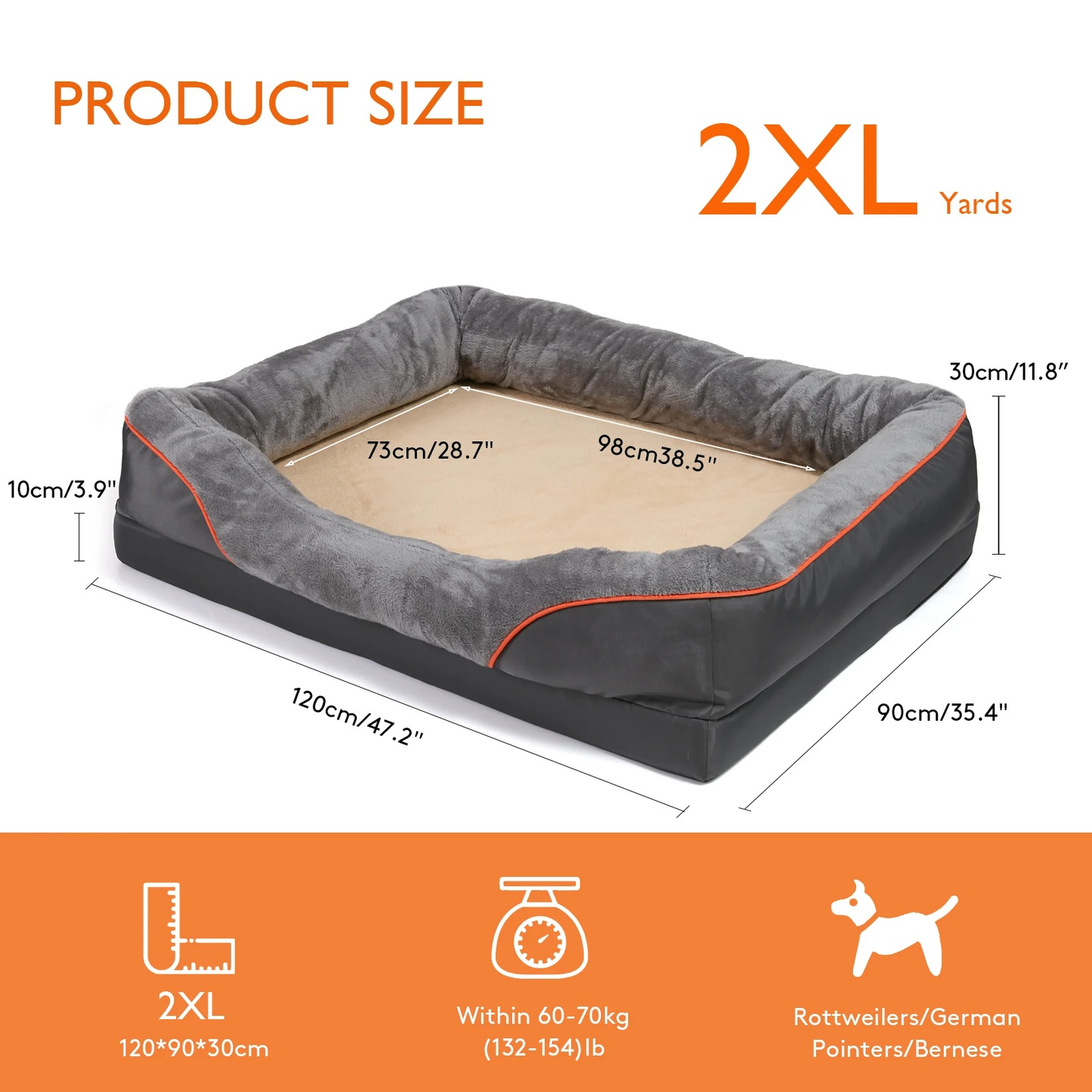 Comfortable Supportive Pet Bed