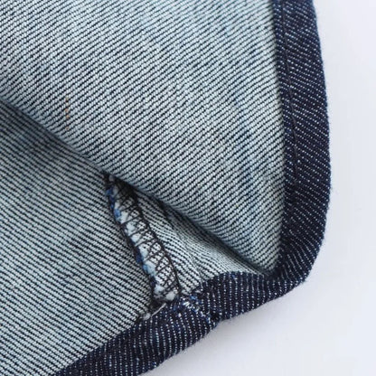 Slim Fit Blue Jeans Dress for Women