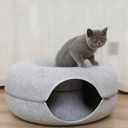 Comfy Round Cat Bed