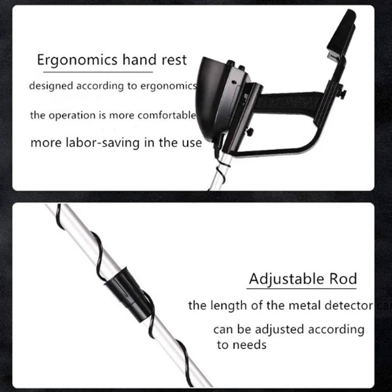 Advanced Gold Metal Detector for Treasure Hunting
