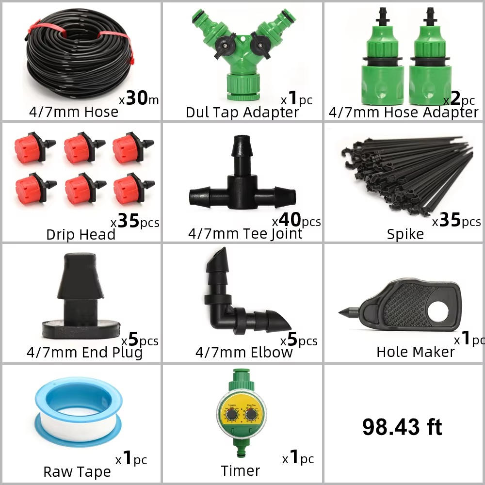 Water Saving Auto Garden Irrigation Kit