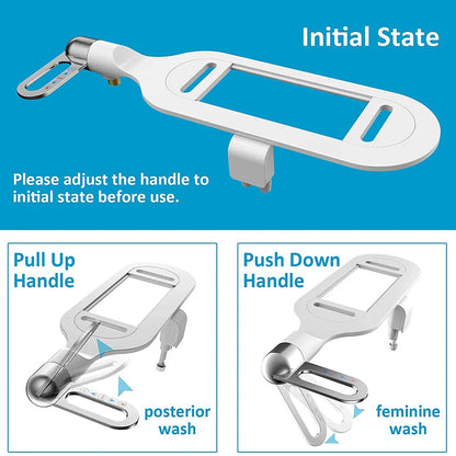 Slim Bidet Toilet Seat Attachment