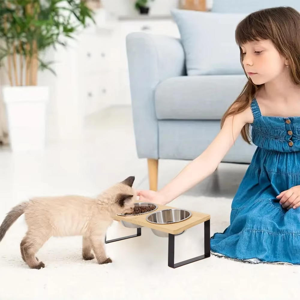 Raised Pet Food Dish - Pexav