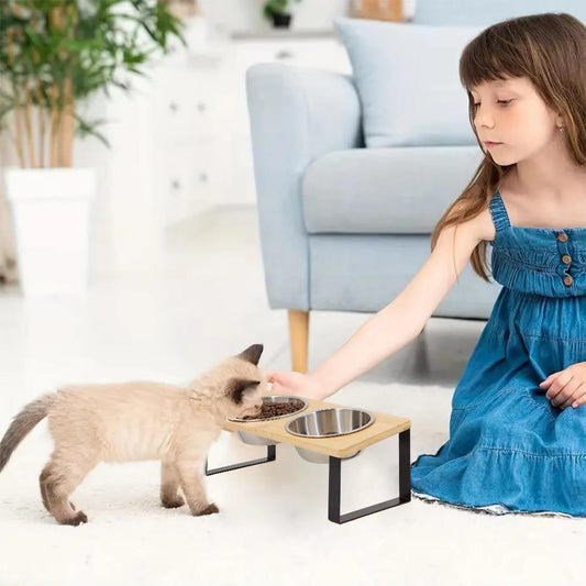 Raised Pet Food Dish - Pexav