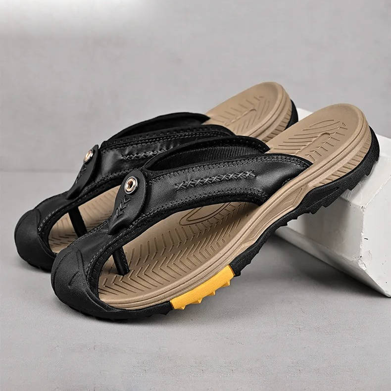 Quick Dry Breathable Men's Beach Flip Flops