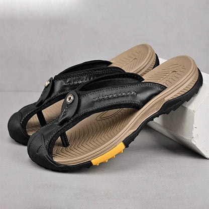 Quick Dry Breathable Men's Beach Flip Flops