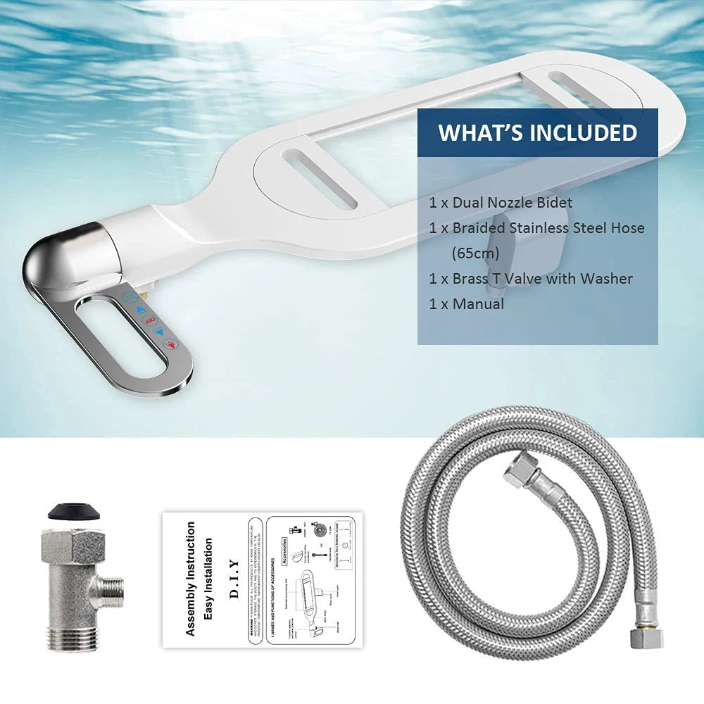 Slim Bidet Toilet Seat Attachment