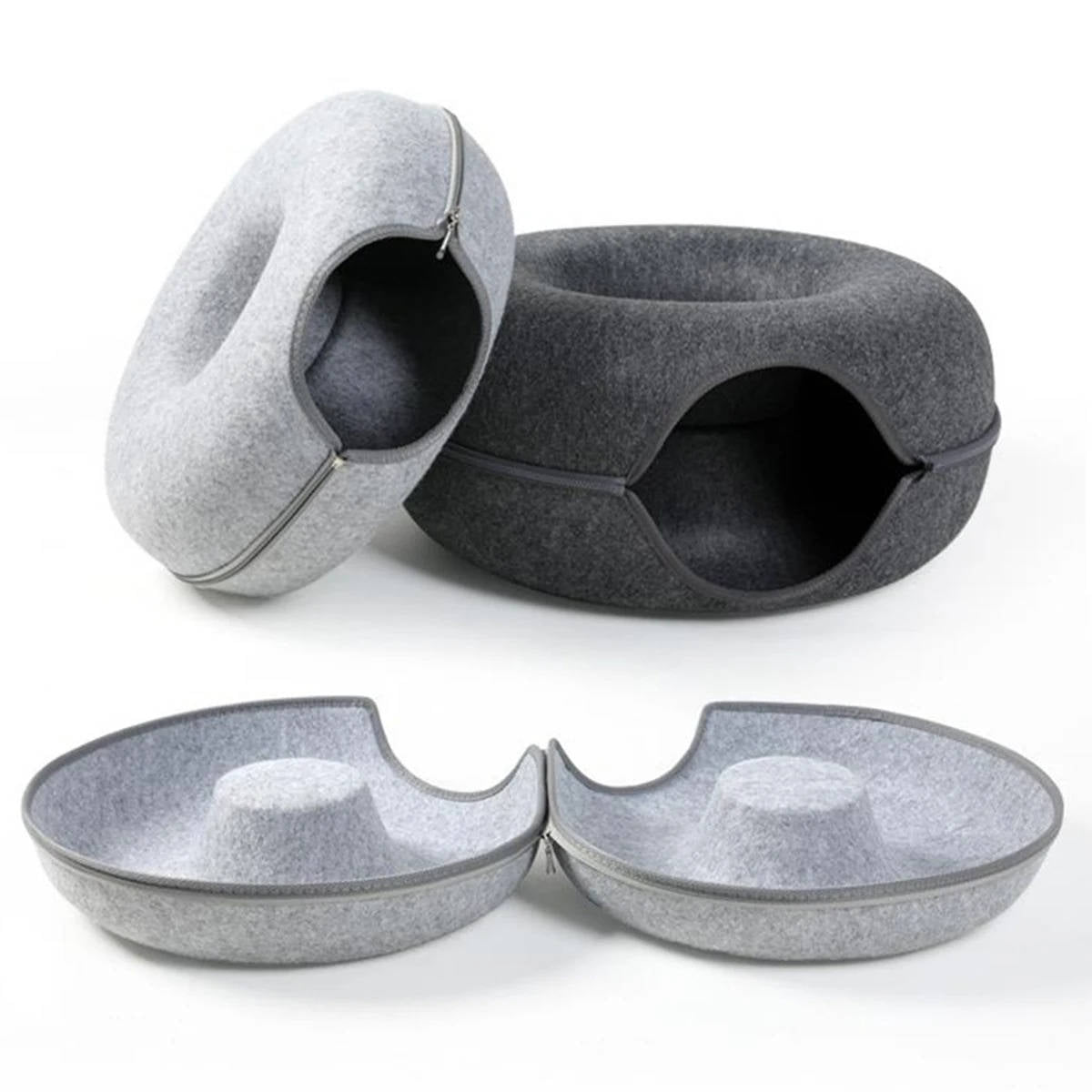 Comfy Round Cat Bed