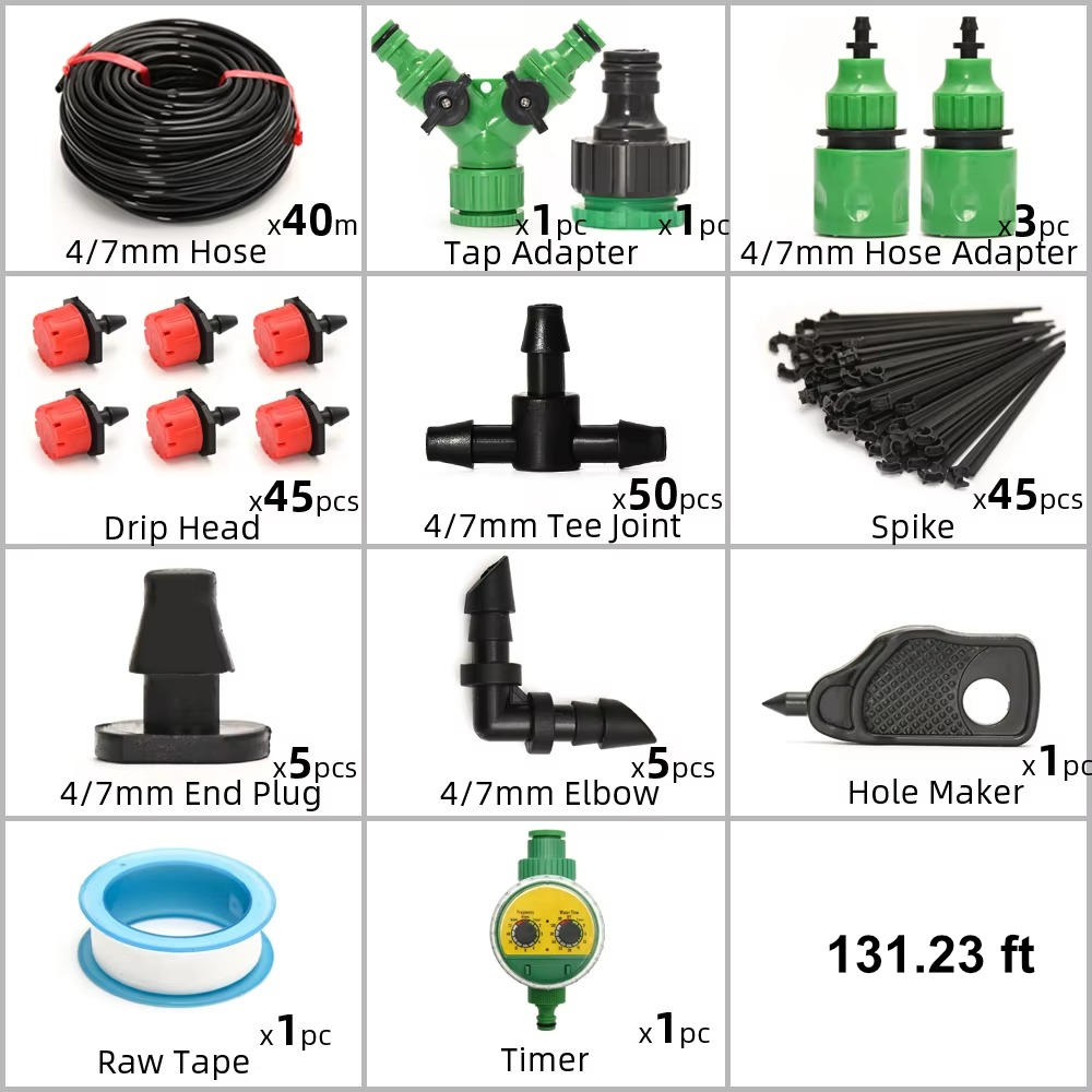 Water Saving Auto Garden Irrigation Kit