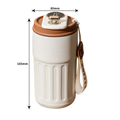 Insulated Intelligent Coffee Mug with Digital Screen