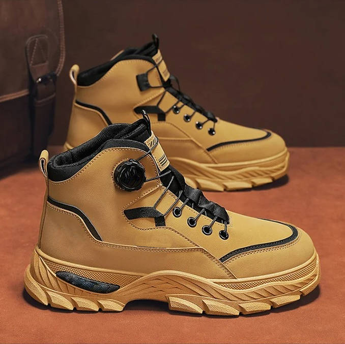 Tough Waterproof Mens Work Boot Shoes