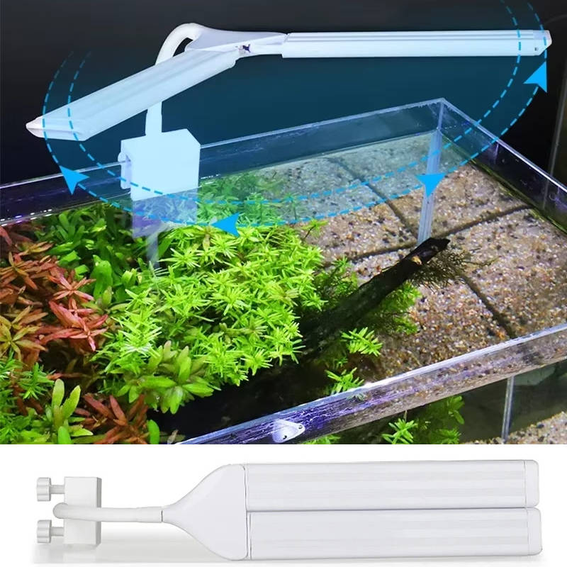 Powerful Led Fish Tank Light Full Spectrum Clip On Lamp - Pexav
