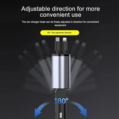 Compact 120W Car Power Adapter