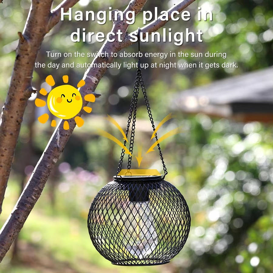 Weatherproof Garden Solar Light Lantern