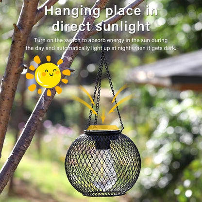 Weatherproof Garden Solar Light Lantern