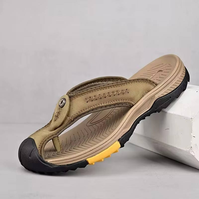 Quick Dry Breathable Men's Beach Flip Flops