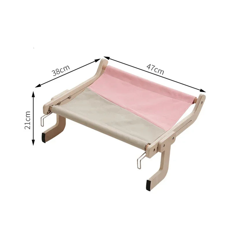 Cozy Pet Wooden Hammock Bed