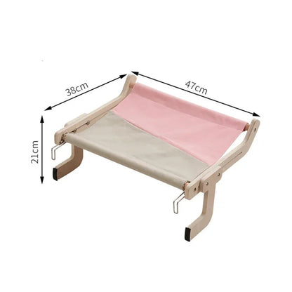 Cozy Pet Wooden Hammock Bed