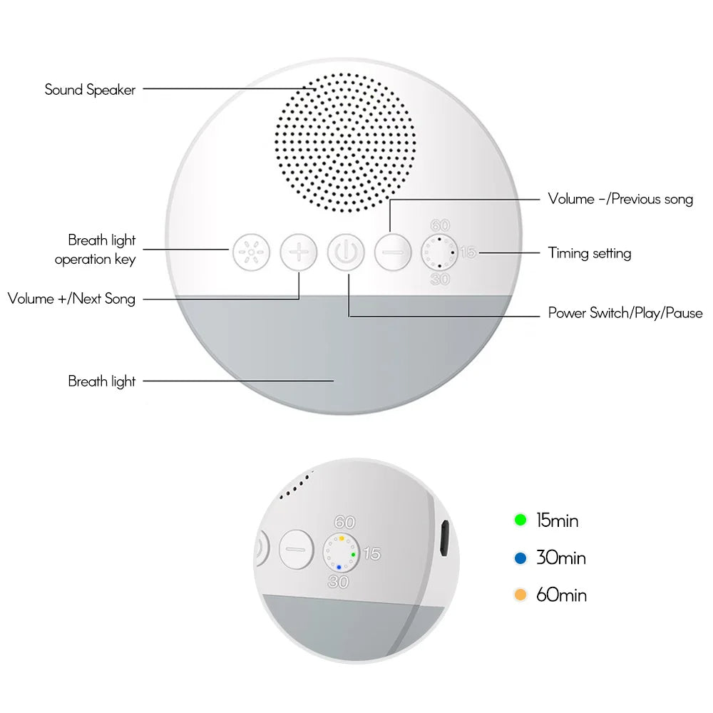 Portable Sleep Sound Baby Machine