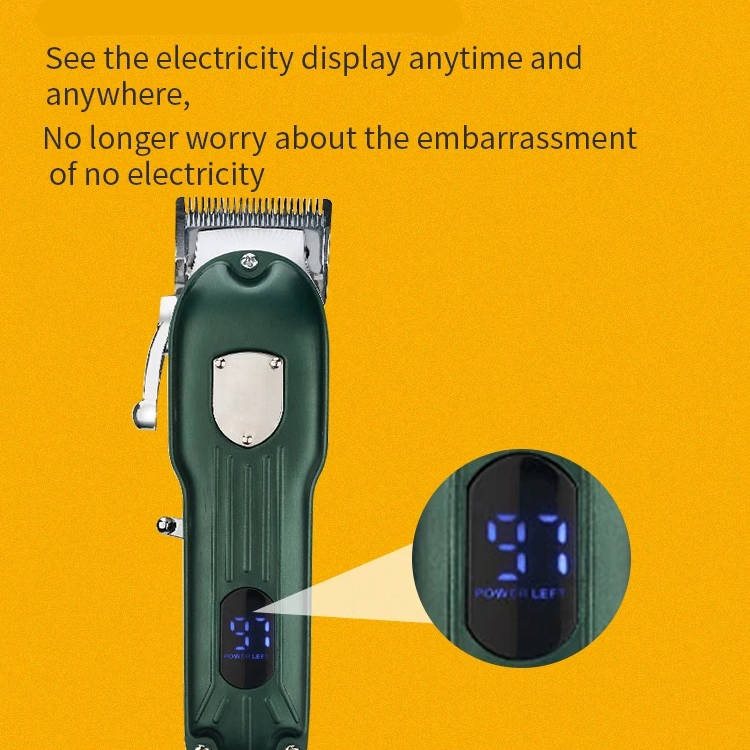 Heavy Duty Pet Grooming Clipper Rechargeable Metal