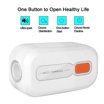 Compact CPAP Sanitizer with Ozone Cleaning Technology