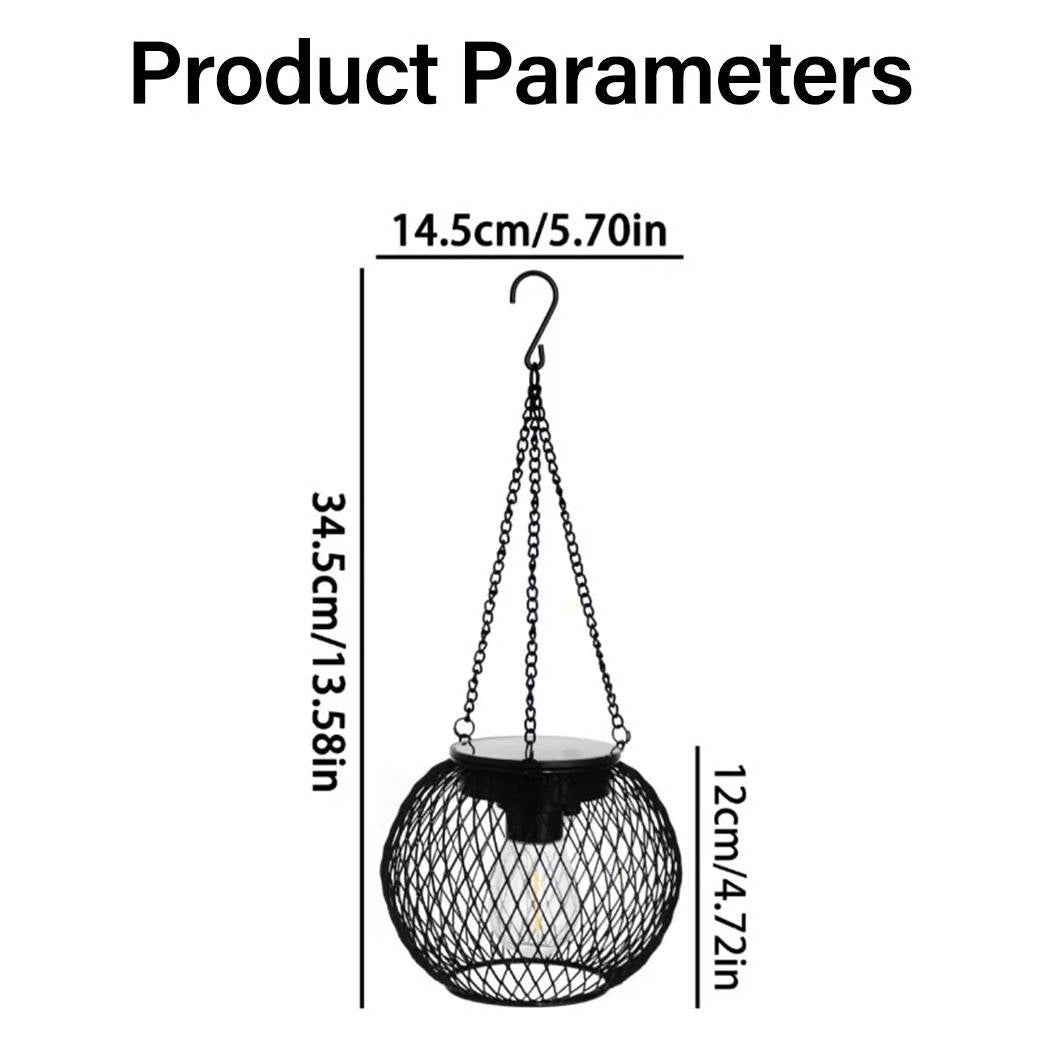 Weatherproof Garden Solar Light Lantern