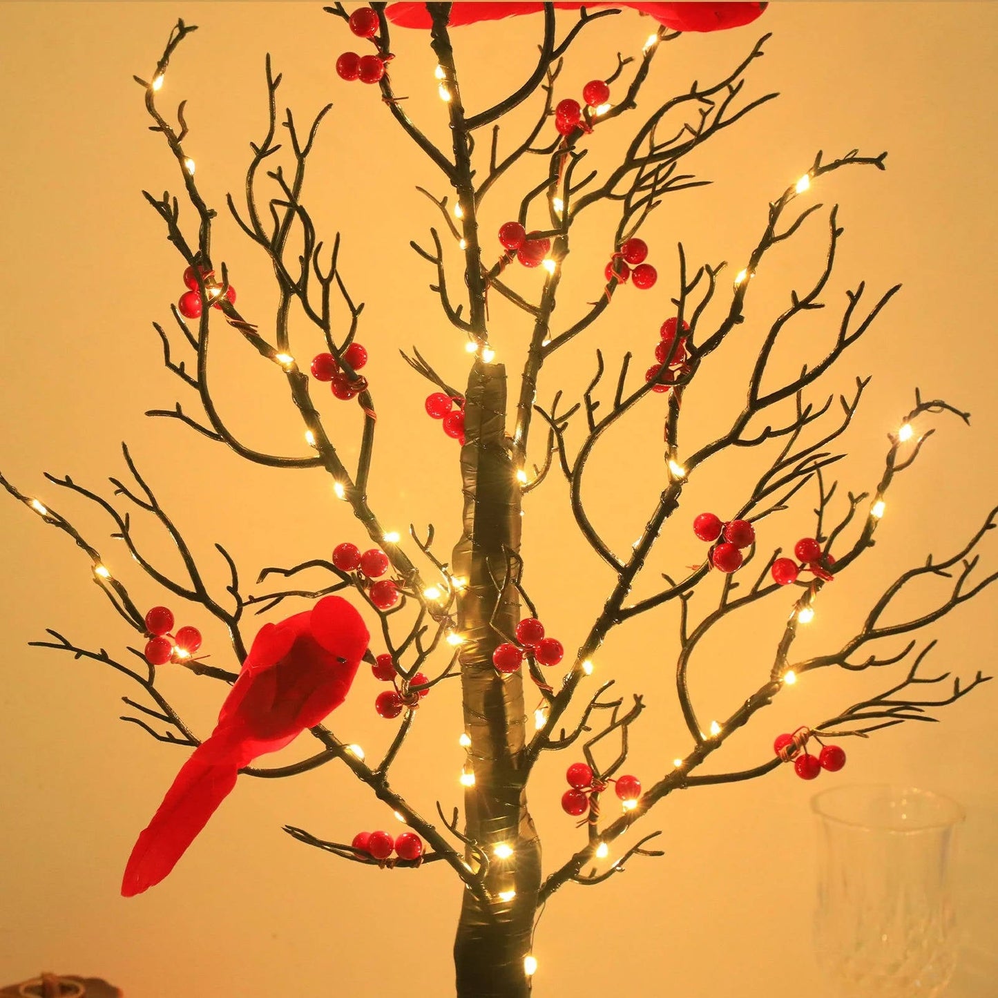 Sparkling LED Tabletop Trees
