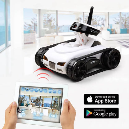 Wi-Fi RC Car with HD Video Camera