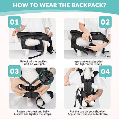 Pet Carrier Hiking Backpack