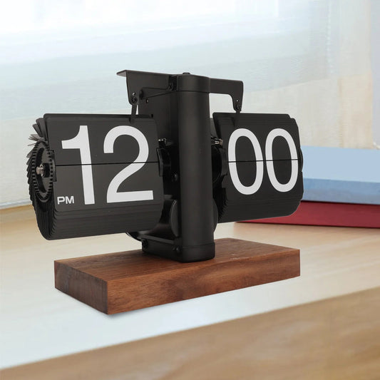 Vintage Flip Clock for Modern Home Decor - Pexav