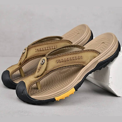 Quick Dry Breathable Men's Beach Flip Flops