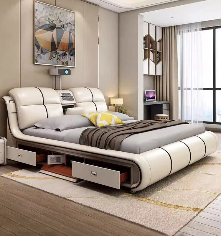 Advanced Heated Massage Adjustable Smart Bed