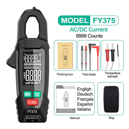 Digital AC DC Clamp Multimeter