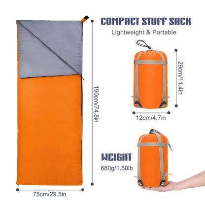 Warm Adult Camping Sleeping Bag