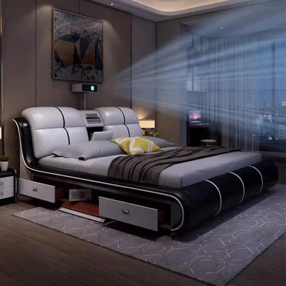 Advanced Heated Massage Adjustable Smart Bed - Pexav