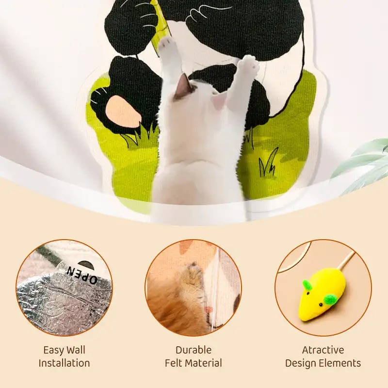 Space Saving Cat Scratch Tower